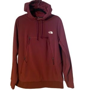 The North Face Womens Anorak Pullover Ski Jacket Windbreaker Hiking Lg Lined